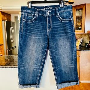 Inc Denim Cropped Jeans.  Size 12.  Excellent condition.
